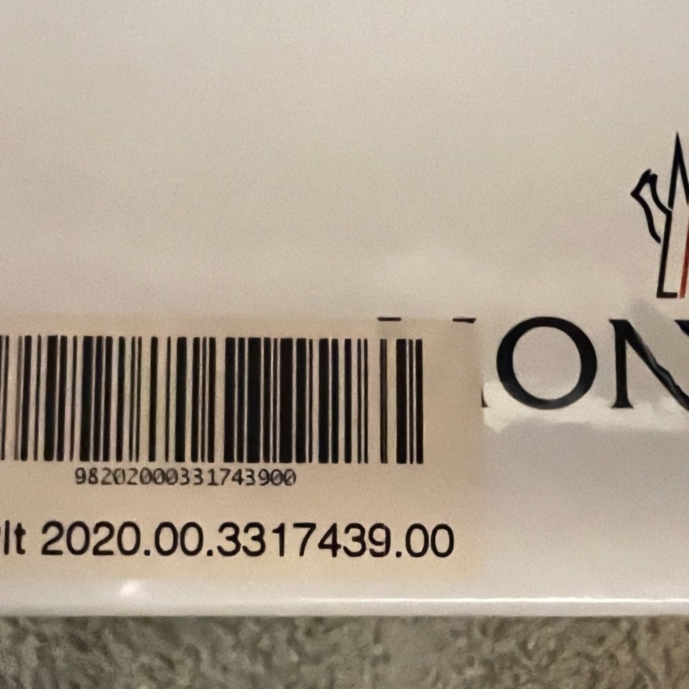 $795 Authentic MONCLER Made in Romania Men's White Leather Low Trainers Sz.43.5 - Picture 15 of 16